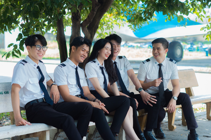 Sinh viên Học viện Hàng không Việt Nam. (Ảnh: Website Học viện) unnamed (24).png