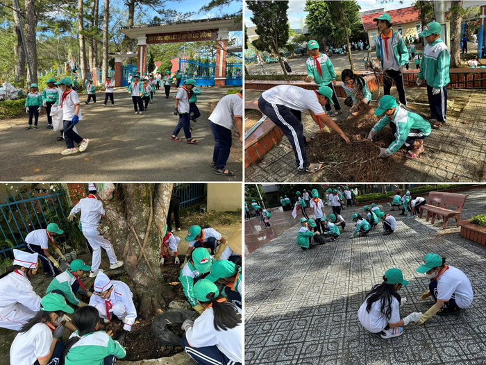 Trường Tiểu học Trần Quốc Toản tham gia dọn dẹp vệ sinh xung quanh trường học. Picture1.png