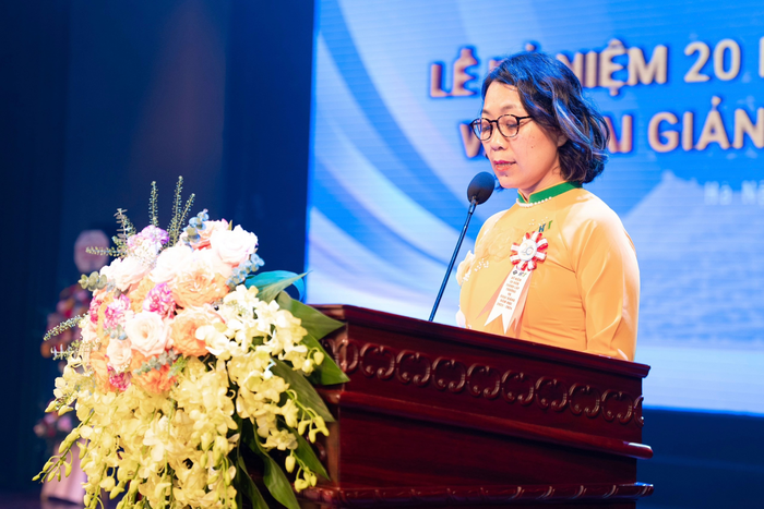 Tiến sĩ Đoàn Thị Thu Hương, Hiệu trưởng Trường Cao đẳng Công nghệ và Thương mại Hà Nội. (Ảnh: NVCC) unnamed (19).png