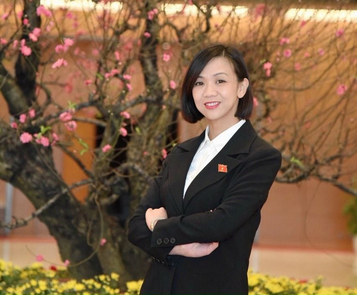Đại biểu Quốc hội Trịnh Thị Tú Anh - Đoàn Đại biểu Quốc hội tỉnh Lâm Đồng. (Ảnh: NVCC) 29db0ba9ecb149ef10a0.jpg