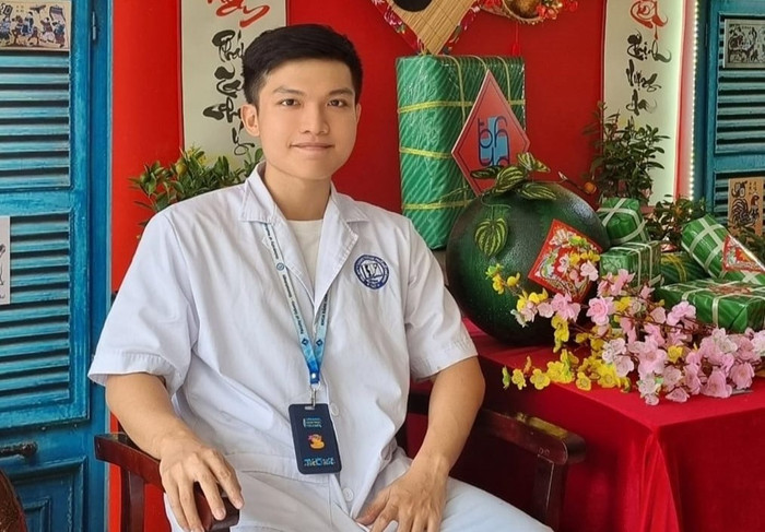 Anh Phan Minh Đức, cựu sinh ngành Dinh dưỡng, Trường Đại học Y Dược Thành phố Hồ Chí Minh. (Ảnh: NVCC) ẢNH 3.Phan Minh Đức, cựu sinh ngành Dinh dưỡng, Trường Đại học Y Dược Thành phố Hồ Chí Minh.jpg