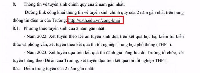 Mục 8 trong chương I để đường link y hệt với mục 7. (Ảnh chụp màn hình) link-78111.jpg