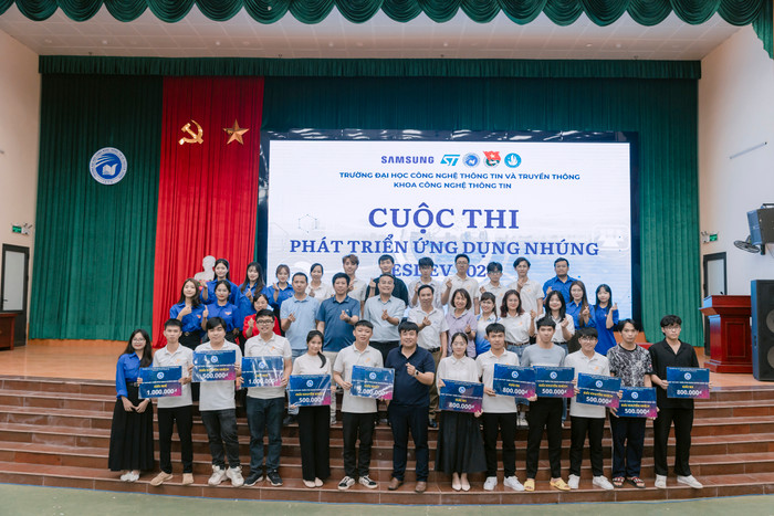 Nhà trường cũng thường xuyên tổ chức các cuộc thi để sinh viên được nâng cao trình độ. (Ảnh: NTCC) LONQ1642.jpeg