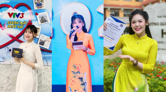 Hoàng An rất tích cực tham gia các hoạt động xã hội. (Ảnh: NVCC) An4.jpg