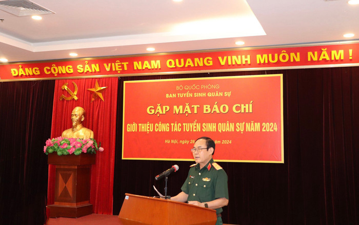 Trung tướng, Tiến sĩ Nguyễn Văn Oanh phát biểu kết luận. GDVN_QD-151.jpg