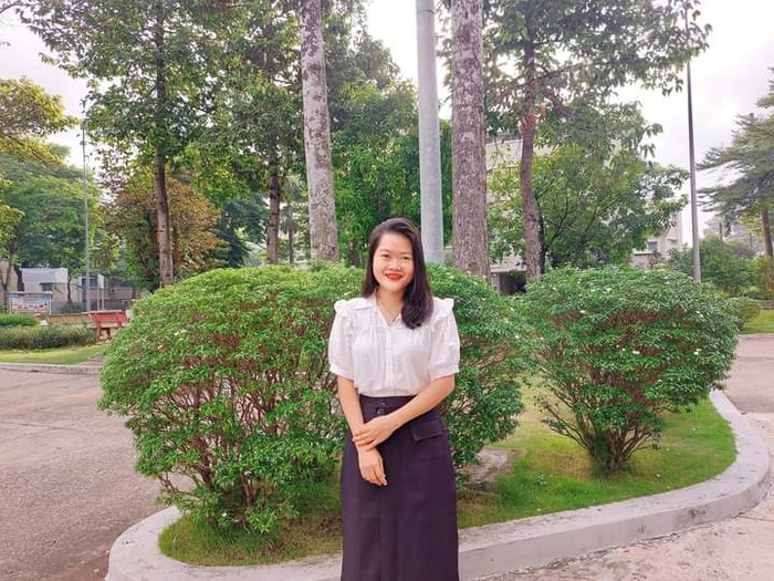 Chị Cái Thị Quyền, cựu sinh viên ngành Khoa học môi trường - Trường Đại học Nông lâm Thành phố Hồ Chí Minh. (Ảnh: NVCC) chi-quyen.jpg