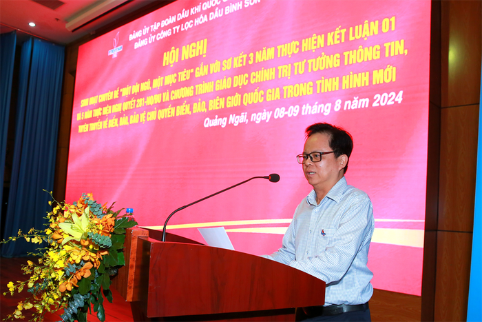 Ông Nguyễn Văn Hội - Bí thư Đảng ủy, Chủ tịch Hội đồng quản trị BSR phát biểu khai mạc Hội nghị. 1 (3).jpg