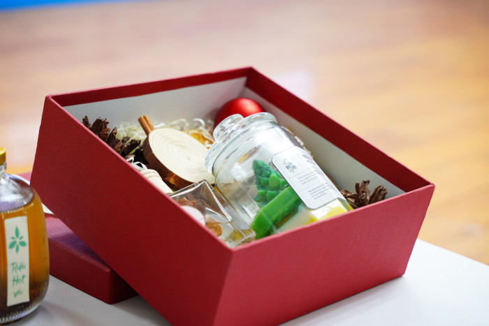 Một sản phẩm trong dự án khởi nghiệp của các bạn sinh viên.