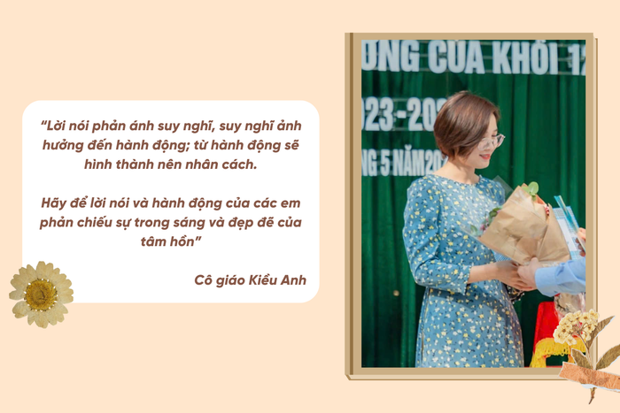 Cô giáo Phạm Thị Kiều Anh. (Ảnh: NVCC) Cô kiều anh (2).png