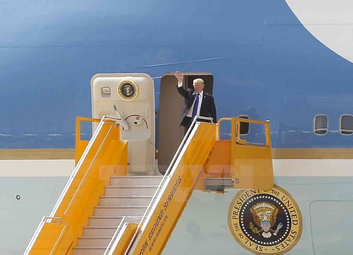 Tổng thống Hoa Kỳ Donald Trump. (Nguồn: TTXVN) Tổng thống Hoa Kỳ Donald Trump. (Nguồn: TTXVN)