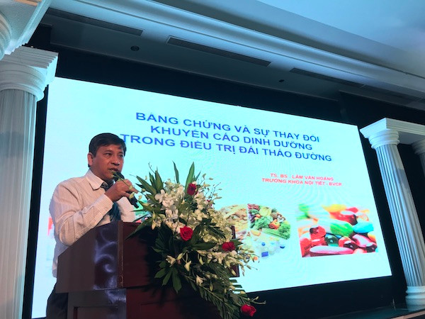 Tiến sĩ, Bác sĩ Lâm Văn Hoàng cập nhật các mô hình dinh dưỡng trong điều trị cho bệnh nhân đái tháo đường