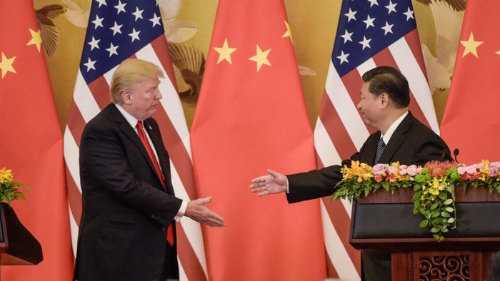 Chủ tịch Trung Quốc Tập Cận Bình và Tổng thống Mỹ Donald Trump trong cuộc hội đàm (Ảnh: CNN) Chủ tịch Trung Quốc Tập Cận Bình và Tổng thống Mỹ Donald Trump trong cuộc hội đàm (Ảnh: CNN)