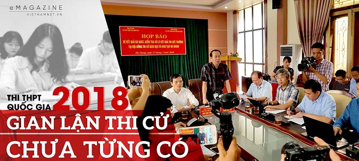 Không thể nói phụ huynh mua điểm và thí sinh được nâng điểm vô can trong vụ tiêu cực này được (Ảnh: VietNamNet.vn)