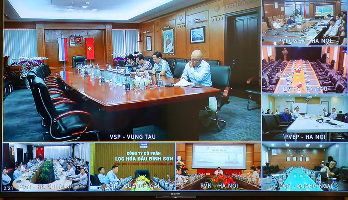 Hình ảnh tại các điểm cầu Hình ảnh tại các điểm cầu