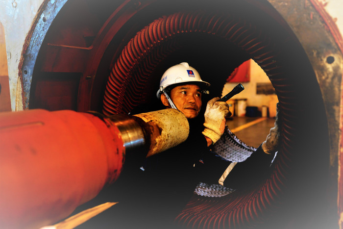 Người lao động dầu khí tại Nhà máy Đạm Phú Mỹ Người lao động dầu khí tại Nhà máy Đạm Phú Mỹ