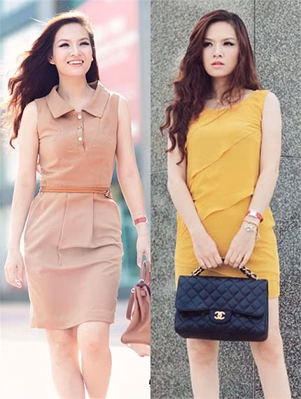 Đan Lê thường được mời làm mẫu cho các hãng thời trang công sở.