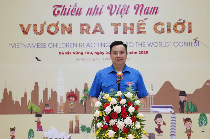 Đồng chí Lê Anh Quân, Phó Chủ tịch Hội đồng Đội Trung ương, Chủ tịch Hội đồng Huấn luyện Trung ương phát biểu tại Lễ phát động. Đồng chí Lê Anh Quân, Phó Chủ tịch Hội đồng Đội Trung ương, Chủ tịch Hội đồng Huấn luyện Trung ương phát biểu tại Lễ phát động.