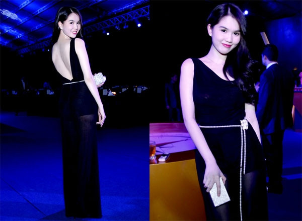 Cô thích những bộ váy ngắn, bó sát với chất liệu vải co giãn, trễ ngực, hở toàn bộ phần lưng hoặc lưng áo chỉ được kết nối bằng những sợi dây mỏng manh... Hiện tại, người đẹp còn cho ra mắt dòng thời trang riêng theo phong cách chưng diện thường ngày của mình, trẻ trung, năng động và không kém phần sexy.