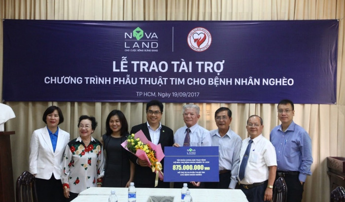 Novaland hỗ trợ phẫu thuật tim miễn phí thông qua Hội Bảo trợ bệnh nhân nghèo Thành phố Hồ Chí Minh Novaland hỗ trợ phẫu thuật tim miễn phí thông qua Hội Bảo trợ bệnh nhân nghèo Thành phố Hồ Chí Minh