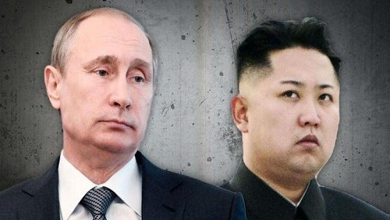 Tổng thống Nga Putin và nhà lãnh đạo Triều Tiên Kim Jong-un (Ảnh: KCNA) Tổng thống Nga Putin và nhà lãnh đạo Triều Tiên Kim Jong-un (Ảnh: KCNA)
