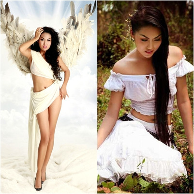 Hãy xem cô nàng Phi Thanh Vân "sáng hơn" với gam màu trắng ... Hãy xem cô nàng Phi Thanh Vân "sáng hơn" với gam màu trắng ...