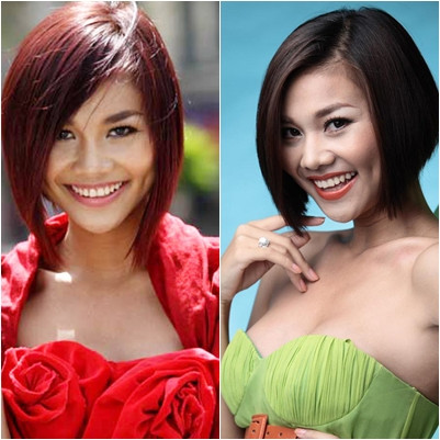 Siêu mẫu Thanh Hằng cũng không được trời phú cho sống mũi thẳng ... Siêu mẫu Thanh Hằng cũng không được trời phú cho sống mũi thẳng ...