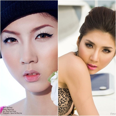 Một chút thay đổi nhỏ trên sống mũi vốn đã thon thả và nhỏ nhắn của Ngọc Quyên Một chút thay đổi nhỏ trên sống mũi vốn đã thon thả và nhỏ nhắn của Ngọc Quyên