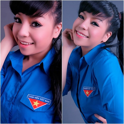 Nhưng sau khi nâng mũi và cắt bớt cánh mũi, diện mạo của Minh Chuyên như được "lột xác" Nhưng sau khi nâng mũi và cắt bớt cánh mũi, diện mạo của Minh Chuyên như được "lột xác"