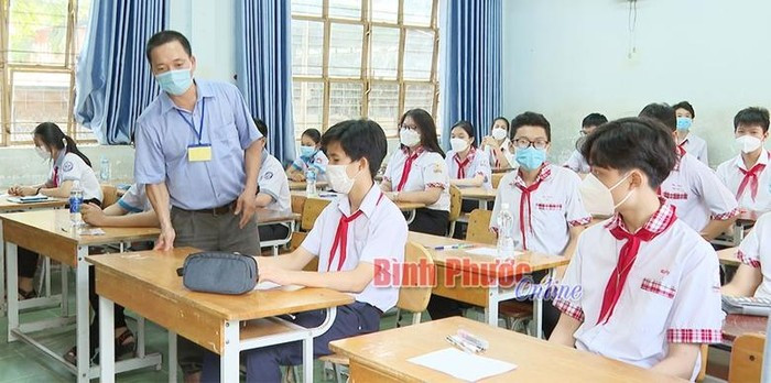 Học sinh của tỉnh Bình Phước tham gia một kỳ quan trọng của ngành (ảnh minh họa: Báo Bình Phước online)