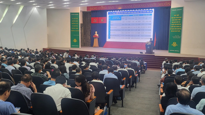 Toàn cảnh hội nghị được tổ chức vào chiều ngày 26/8 ở Thành phố Hồ Chí Minh (ảnh: V.D)