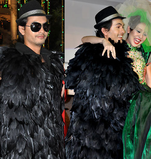 Không chỉ có các "chị em" mới có khả năng gây "sửng sốt" bởi thời trang "lông lá", mà Đức Tiến...