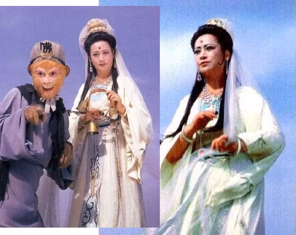 Nhân vật Bồ Tát do diễn viên Tả Đại Phân đóng. Bà hiện là Phó chủ tịch Hội liên hiệp văn học và kiêm Phó chủ tịch Hội vũ kịch của tỉnh Hồ Nam. Nhân vật Bồ Tát do diễn viên Tả Đại Phân đóng. Bà hiện là Phó chủ tịch Hội liên hiệp văn học và kiêm Phó chủ tịch Hội vũ kịch của tỉnh Hồ Nam.