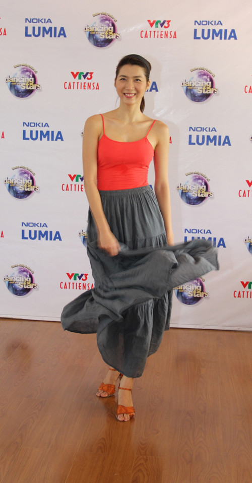 Khi Ngọc Quyên không son phấn.