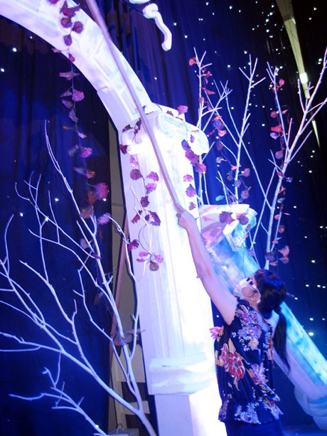 Đêm nhạc có sự tham dự của Ánh Tuyết, nhạc sỹ Nguyễn Ánh 9, Thế Vinh - người nhạc sỹ dù chỉ còn một cánh tay, nhưng vừa chơi guitar vừa thổi kèn Harmonica, hai ca sỹ trẻ ngoại quốc Kyo York và Lee Kirby.