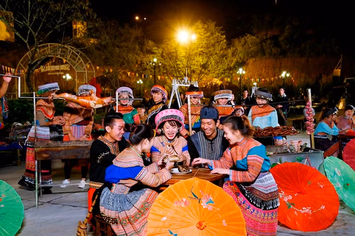 Văn hóa Tây Bắc được thể hiện sinh động tại Sun World Fansipan Legend