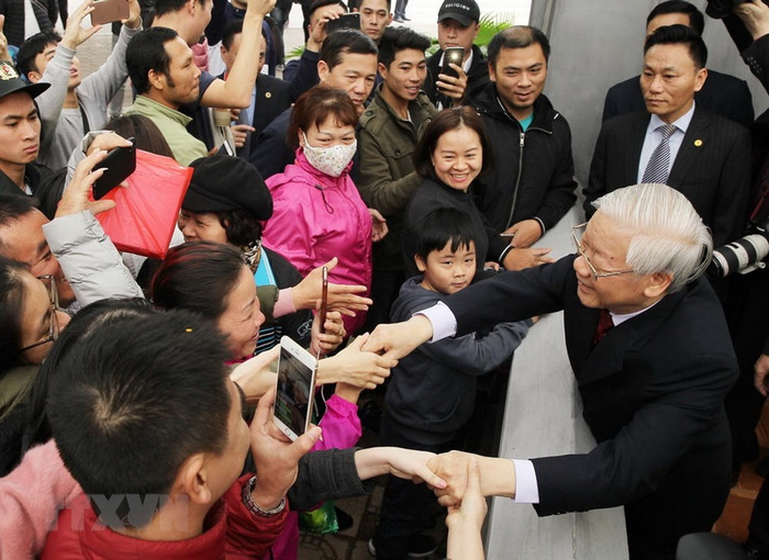 Tổng Bí thư, Chủ tịch nước thả cá chép tại hồ Hoàn Kiếm ảnh 9