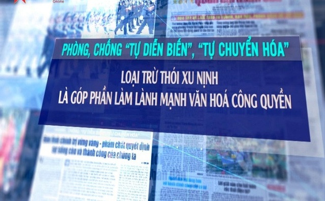 Loại trù thói xu nịnh là góp phần làm lành mạnh văn hóa công quyền. ảnh: Báo Quân đội nhân dân.