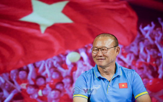 Huấn luyện viên Park Hang Seo. Ảnh: VTV Huấn luyện viên Park Hang Seo. Ảnh: VTV