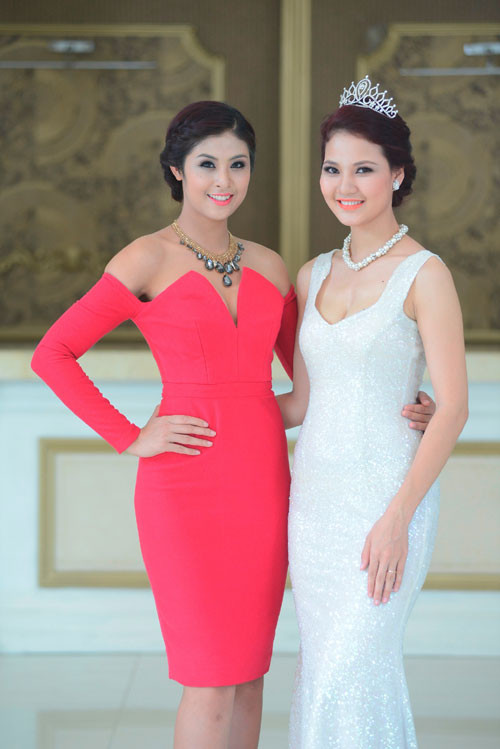 Nét rạng ngời trên khuôn mặt Ngọc Hân, Trần Thị Quỳnh.