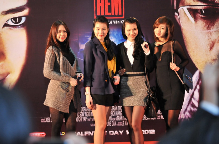 Dàn chân dài Venus miền Bắc đến dự. Dàn chân dài Venus miền Bắc đến dự.