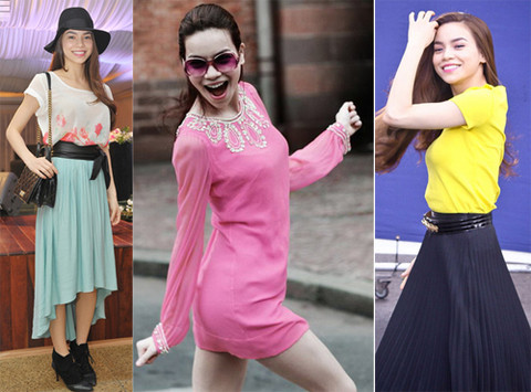 Dù là quần hay váy thì nữ ca sĩ vẫn luôn mang đến sự ngọt ngào với cách ăn mặc thoải mái. Dù là quần hay váy thì nữ ca sĩ vẫn luôn mang đến sự ngọt ngào với cách ăn mặc thoải mái.