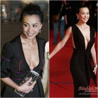 Thậm chí phô ra khuôn ngực đã có dấu hiệu nhăn nheo, chảy xệ