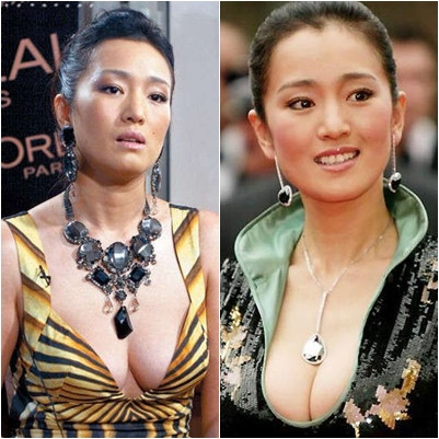 Năm nay mỹ nhân đã bước sang tuổi 47, nhưng những chiếc váy "khoe ngực" thừa táo bạo vẫn thường xuyên được cô trưng diện.