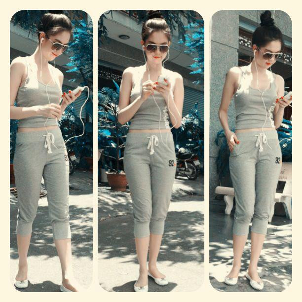 Sành điệu khỏe khoắn khi diện đồ thể thao