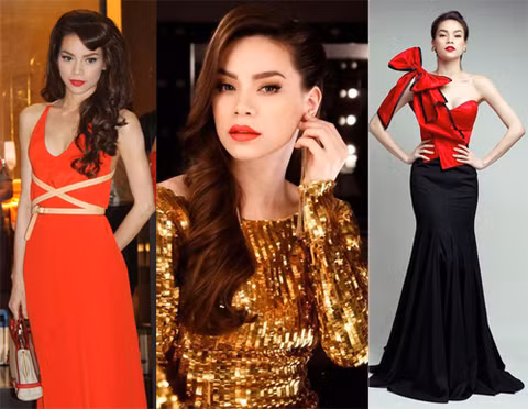 Trang phục Hà Hồ chọn để khoe vẻ gợi cảm thường là những thiết kế rất hiện đại, cá tính.