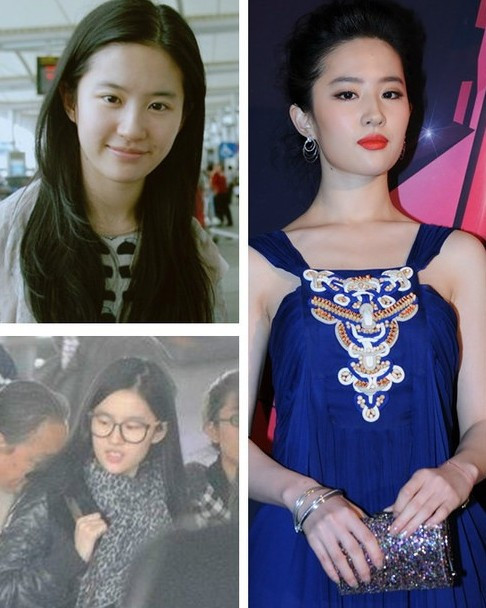 Mỹ nữ Lưu Diệc Phi khi không có mụn và mỉm cười nhẹ nhàng thì còn hút hồn hơn cả khi chị trang điểm đậm.