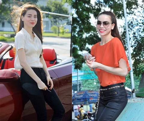 Những trang phục hàng ngày của cô thường rất giản dị, năng động, khỏe khoắn.