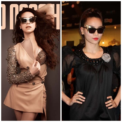 Kính râm mắt mèo cá tính và ấm tượng