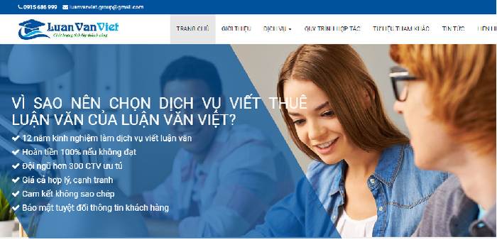 Các đơn vị cung cấp dịch vụ viết thuê luận án, luận văn đều cam kết có đội ngũ cộng tác viên là những giảng viên, thạc sĩ, tiến sĩ (Ảnh: Vũ Ninh)