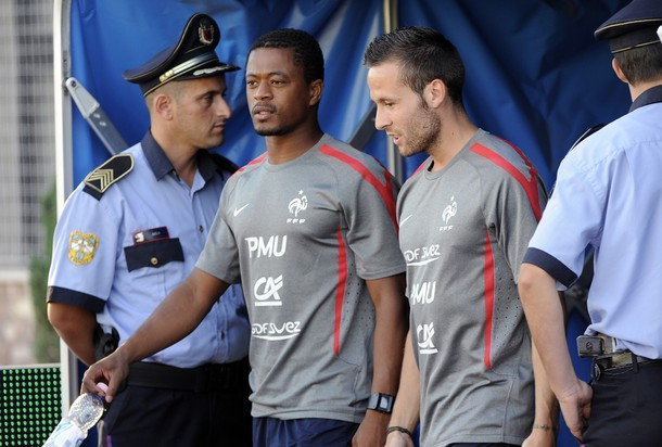 Với Pattrice Evra Với Pattrice Evra